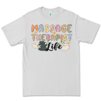 Dove Grey massage therapist life Premium Tee - MaliasSmallBusiness