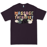 Plum massage therapist life Premium Tee - MaliasSmallBusiness