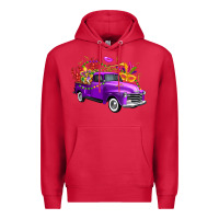 Cardinal Mardi Gras Truck King's Cake Premium Hoodie - FaDigitalArtStudio