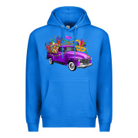 True Royal Mardi Gras Truck King's Cake Premium Hoodie - FaDigitalArtStudio