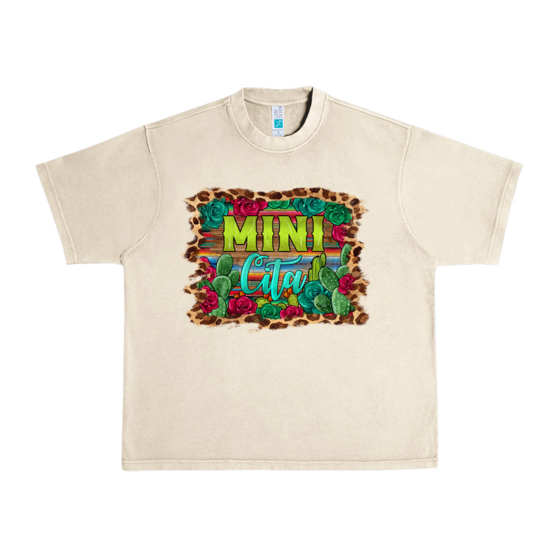 Mini Cita Serape Background Urban Heavy Tee by BarkalooDesign | Teevron