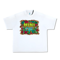 White mini cita serape background Urban Heavy Tee - BarkalooDesign