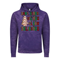 Cloud Purple dang debbie christmas tree cake Vintage Hoodie - Jasminsmagicworld