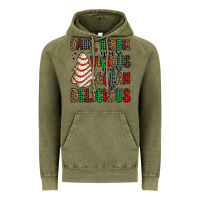 Vintage Olive dang debbie christmas tree cake Vintage Hoodie - Jasminsmagicworld