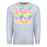 Heather Grey neon safari seamless pattern Premium Sweatshirt - BundleAndBundleShop