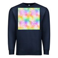 Navy neon safari seamless pattern Premium Sweatshirt - BundleAndBundleShop