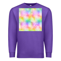 Purple neon safari seamless pattern Premium Sweatshirt - BundleAndBundleShop