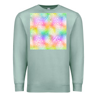Seafoam neon safari seamless pattern Premium Sweatshirt - BundleAndBundleShop