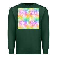 Sports Green neon safari seamless pattern Premium Sweatshirt - BundleAndBundleShop