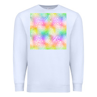 White neon safari seamless pattern Premium Sweatshirt - BundleAndBundleShop