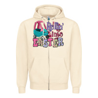 Sandshell Easter Day Rollin into Easter toddler car Zipper Hoodie - OliviaCreatesArt
