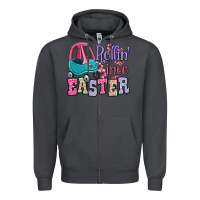 Smoke Easter Day Rollin into Easter toddler car Zipper Hoodie - OliviaCreatesArt