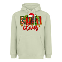 Matcha Christmas Gigi Claus Heavyweight Hoodie - FaDigitalArtStudio