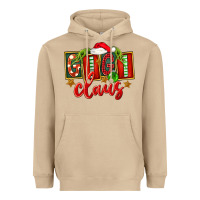 Mushroom Christmas Gigi Claus Heavyweight Hoodie - FaDigitalArtStudio