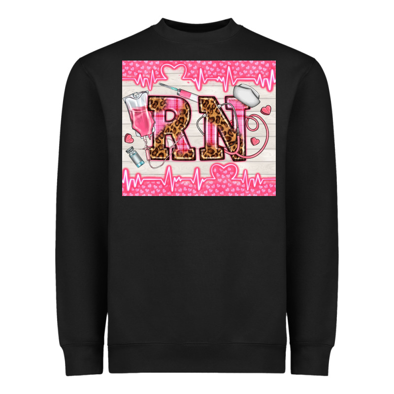 Nurse Rn Heavyweight Sweatshirt by TumblerDesignByShophia | Teevron