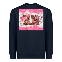 Navy nurse rn Heavyweight Sweatshirt - TumblerDesignByShophia