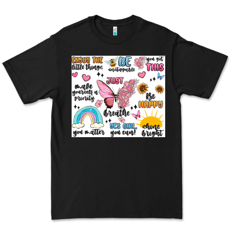 Positive Affirmations Premium Tee by MaliasSmallBusiness | Teevron