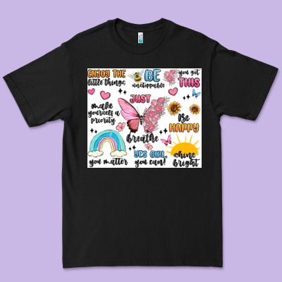 Positive Affirmations Premium Tee Designed By Maliassmallbusiness