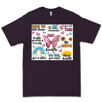 Plum positive affirmations Premium Tee - MaliasSmallBusiness