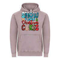 Vintage Zinc snow flakes and Christmas cakes Vintage Hoodie - Jasminsmagicworld