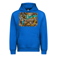 Cobalt dreamer Urban Hoodie - RacoonDesign