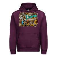 Mauve Wine dreamer Urban Hoodie - RacoonDesign