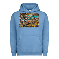 Pigment Pebble Blue dreamer Urban Hoodie - RacoonDesign