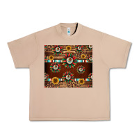 Burro seamless mexican sunflower tumbler design Urban Heavy Tee - Jasminsmagicworld