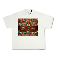 Pistachio seamless mexican sunflower tumbler design Urban Heavy Tee - Jasminsmagicworld