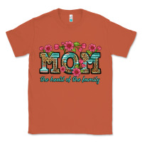 Mom The Heart Of The Family Classic Tee | Teevron