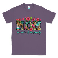 Lavender mom the heart of the family Classic Tee - Artiststas