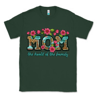 Sports Green mom the heart of the family Classic Tee - Artiststas
