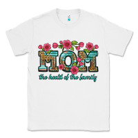 White mom the heart of the family Classic Tee - Artiststas
