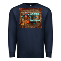 Navy gobble me swallow me tumbler Premium Sweatshirt - BundleAndBundleShop
