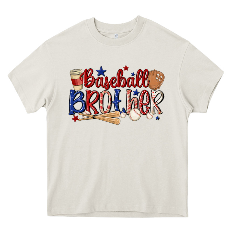 Baseball Brother Heavy Core Tee by MaliasSmallBusiness | Teevron