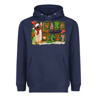 Navy Warm And Cozy Penguin Heavyweight Hoodie - FaDigitalArtStudio