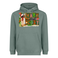 Sage Warm And Cozy Penguin Heavyweight Hoodie - FaDigitalArtStudio
