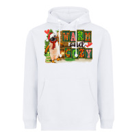 White Warm And Cozy Penguin Heavyweight Hoodie - FaDigitalArtStudio