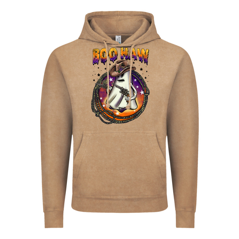 Boo Haw Vintage Hoodie by BarkalooDesign | Teevron