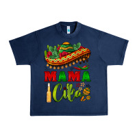 Navy mama cita sombrero Urban Heavy Tee - BarkalooDesign