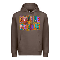 Coffee Gobble Till You Wobble Premium Hoodie - FaDigitalArtStudio