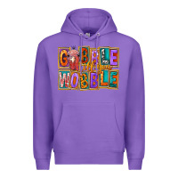 Purple Gobble Till You Wobble Premium Hoodie - FaDigitalArtStudio