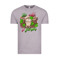Vintage Zinc too cute to pinch charolais calf Vintage Tee - RanaPortraitStore