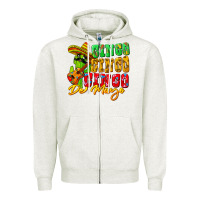 Oatmeal Heather Cinco cinco de mayo Zipper Hoodie - FaDigitalArtStudio