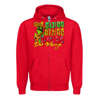 Red Cinco cinco de mayo Zipper Hoodie - FaDigitalArtStudio