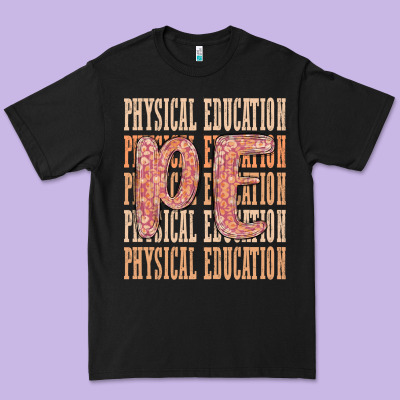 Physical Education Premium Tee Designed By Maliassmallbusiness