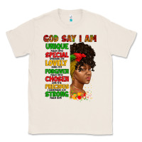 Natural god say i am juneteenth afro girl Classic Tee - Artiststas