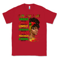 Red god say i am juneteenth afro girl Classic Tee - Artiststas