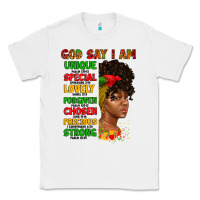 White god say i am juneteenth afro girl Classic Tee - Artiststas