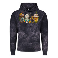 Cloud Black bull skull western coffee cups Vintage Hoodie - Jasminsmagicworld